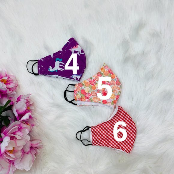 FACE MASKS Cloth Homemade Washable Mutilcolor - Picture 3 of 6